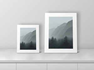 Petrichor by Mel P, 11x14 and 16x20 prints side by side