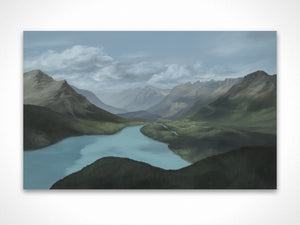 Peyto II by Mel P, fine art print