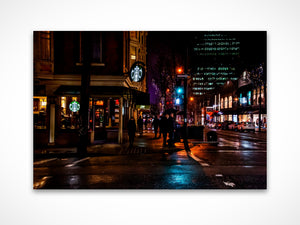 Robson & Thurlow by Gord McCaw, fine art print