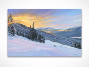 Whistler Snow by Angela Muellers, fine art print