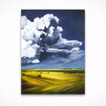 Dreamscape, Braided Field and Hay Bales