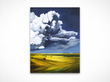 Dreamscape, Braided Field and Hay Bales