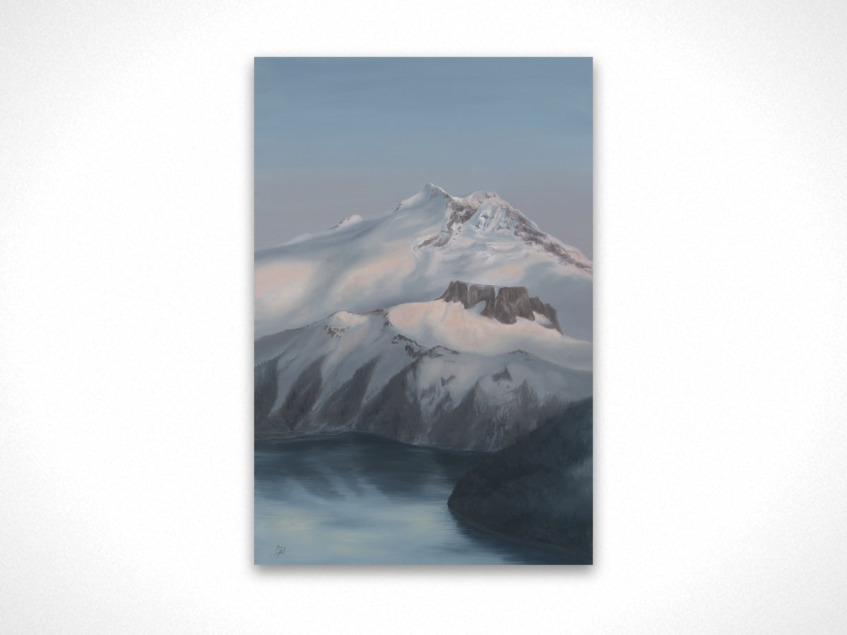 Garibaldi & the Tuya by Mel P, fine art print