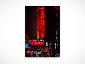 Granville Mall Vogue by Gord McCaw, fine art print
