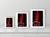 Granville Mall Vogue by Gord McCaw, 11x14, 16x20 and 18x24 prints side by side