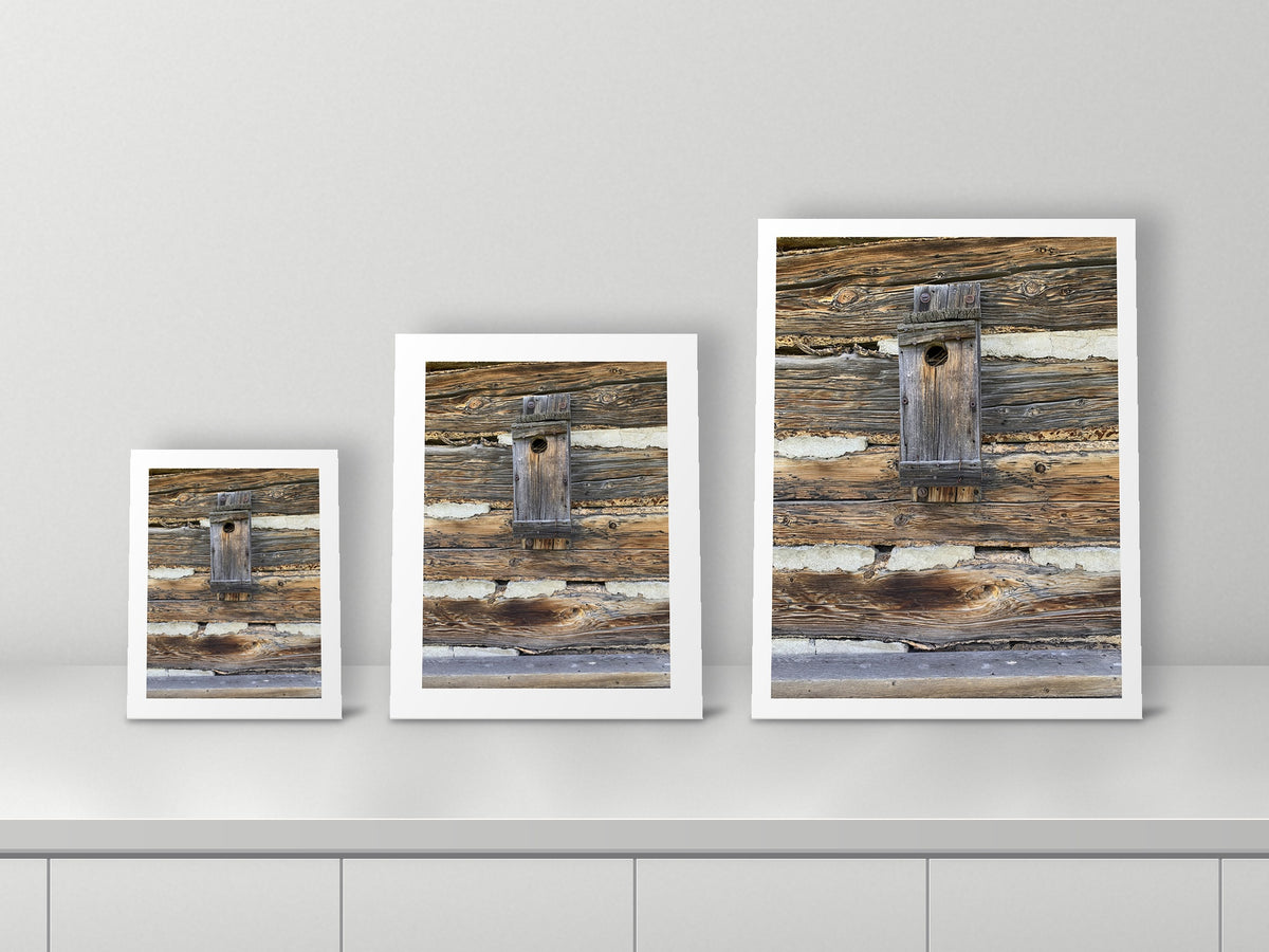 Home Sweet Home by Valerie Ruth, 11x14, 16x20 and 20x26 prints side by side