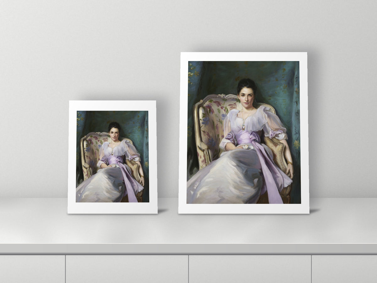 Lady Agnew by Angela Muellers, 11x14 and 16x20 prints side by side