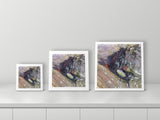 Ocean’s Palette by Valerie Ruth, 12x12, 18x18 and 22x22 prints side by side