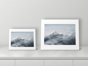 On the Eloquence of Light by Mel P, 11x14 and 16x20 prints side by side