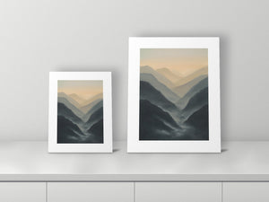 Refining Light by Mel P, 11x14 and 16x20 prints side by side