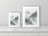 Revealing and Awakening by Mel P, 11x14 and 16x20 prints side by side