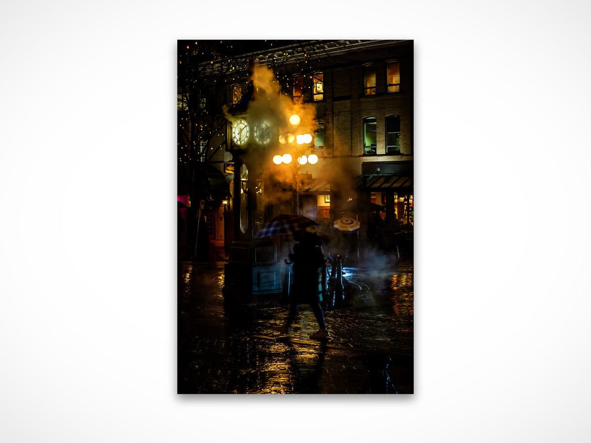 Steam Clock by Gord McCaw, fine art print