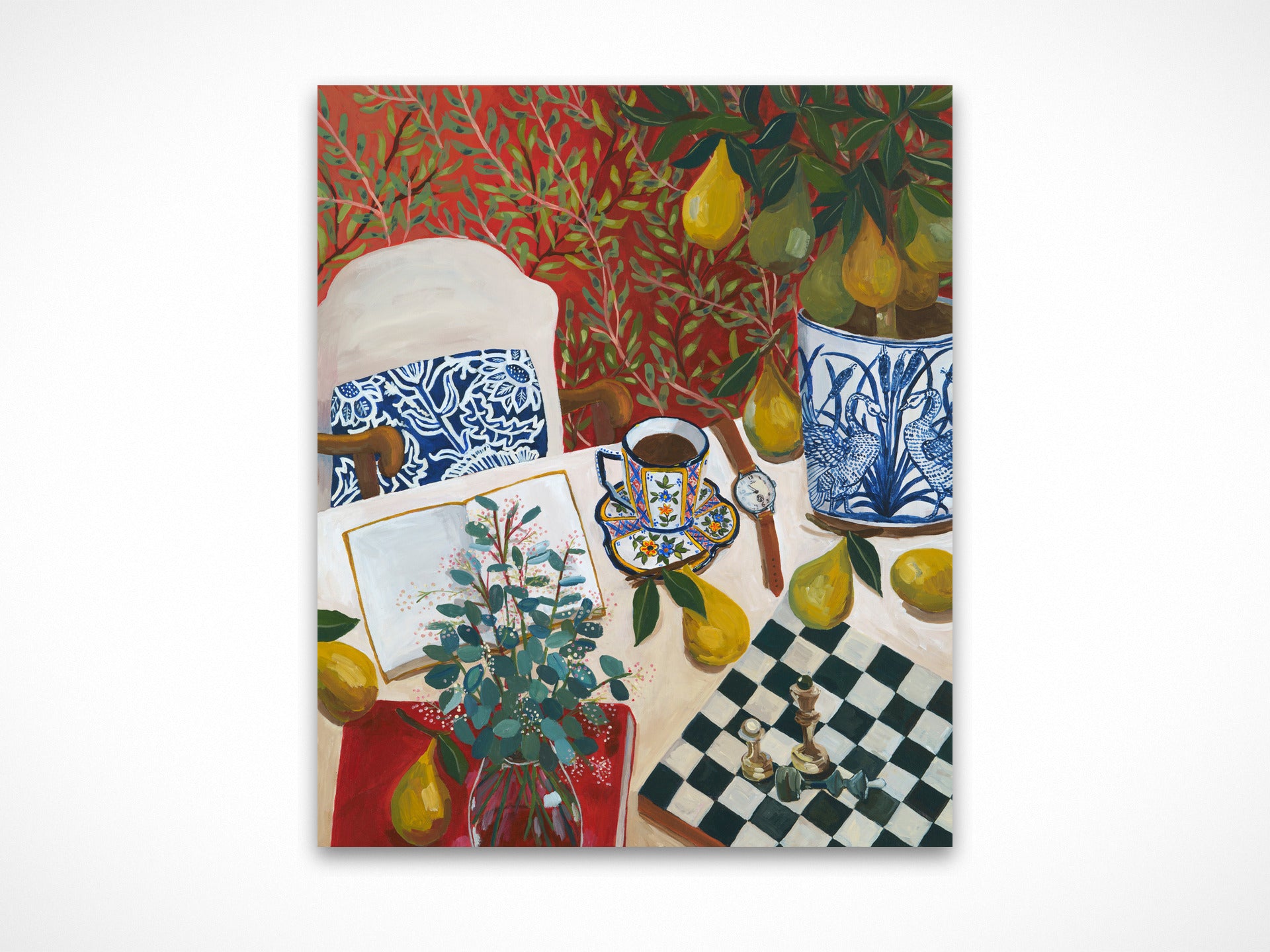 What thoughts I have of you tonight