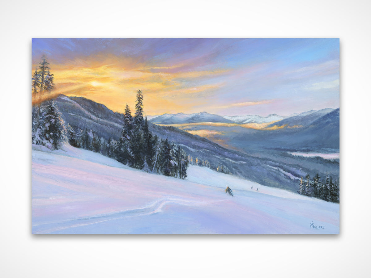 Whistler Snow by Angela Muellers, fine art print